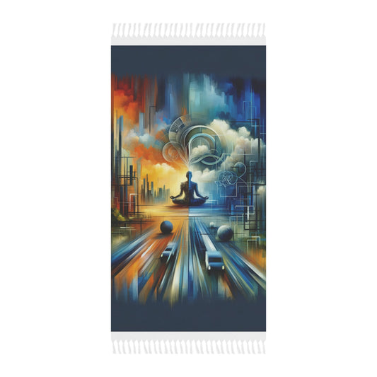 Digital Spiritual Journey Boho Beach Cloth - ATUH.ART