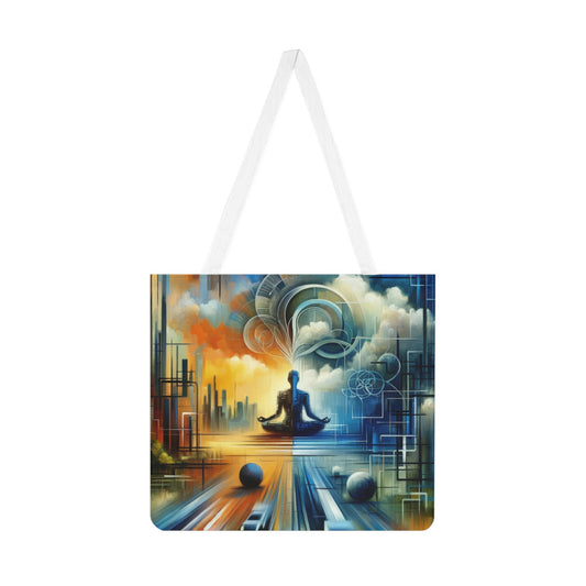 Digital Spiritual Journey Shoulder Tote Bag (AOP) - ATUH.ART