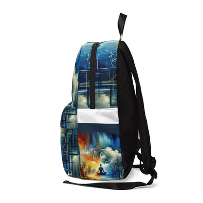 Digital Spiritual Journey Unisex Classic Backpack - ATUH.ART