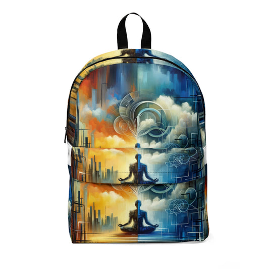 Digital Spiritual Journey Unisex Classic Backpack - ATUH.ART