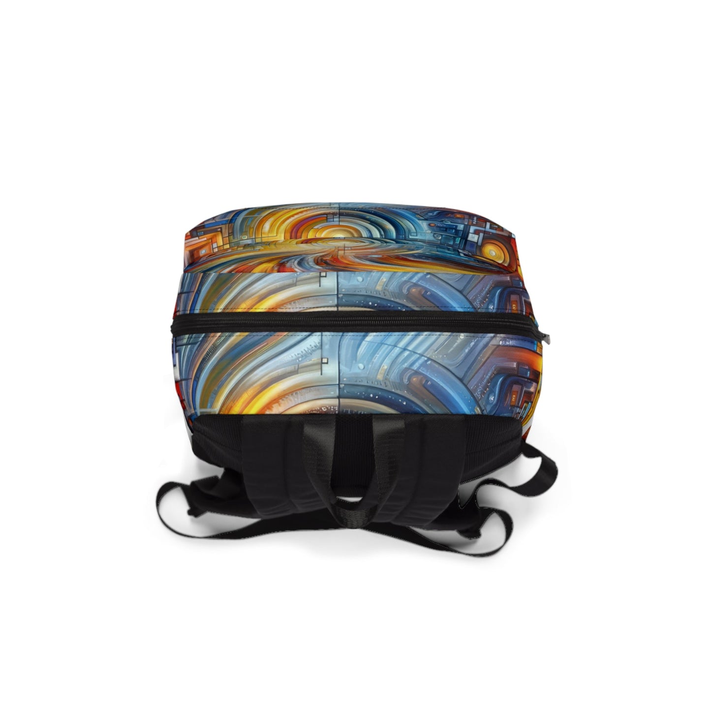 Digital Tachism Connectivity Unisex Classic Backpack - ATUH.ART
