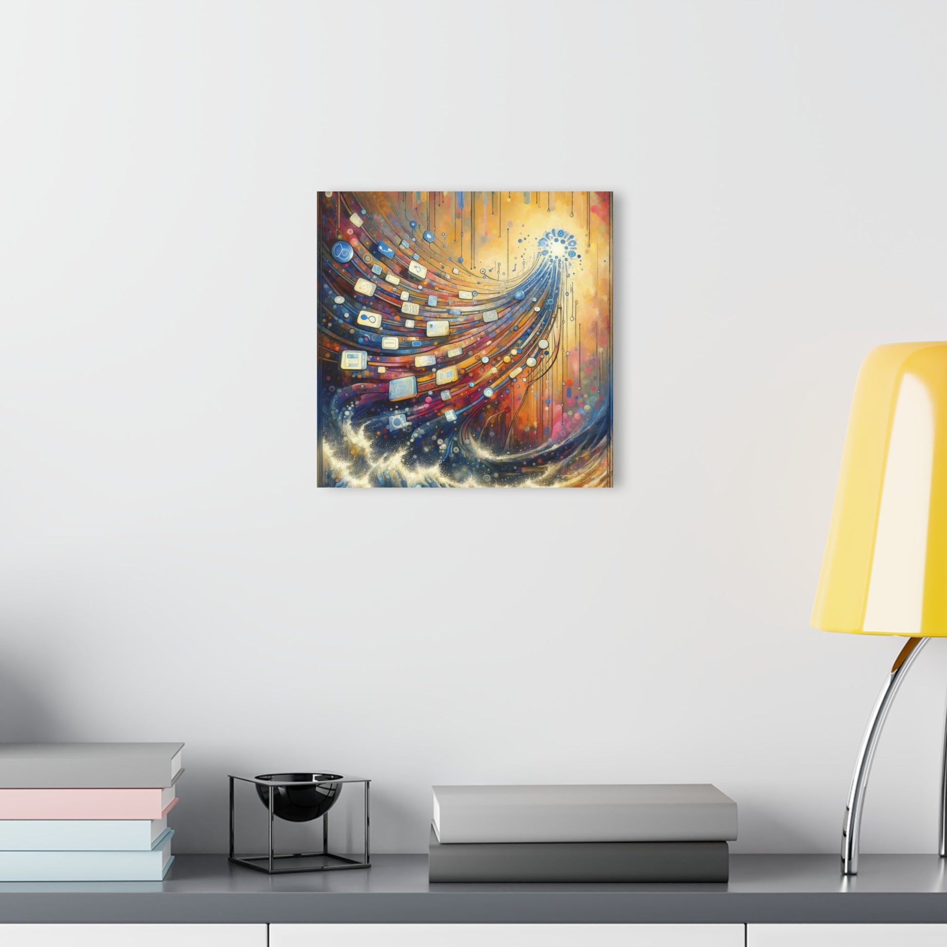 Digital Tapestry Weaving Acrylic Prints (French Cleat Hanging) - ATUH.ART
