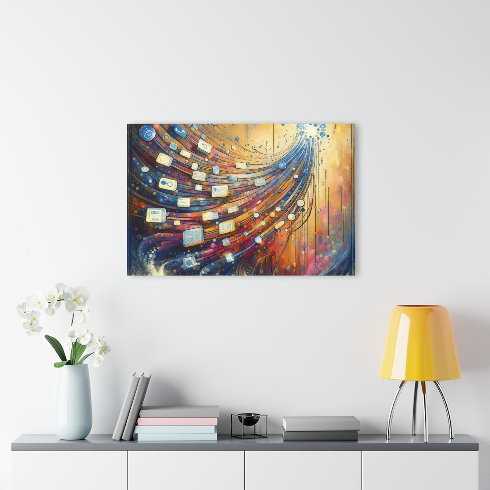 Digital Tapestry Weaving Acrylic Prints (French Cleat Hanging) - ATUH.ART