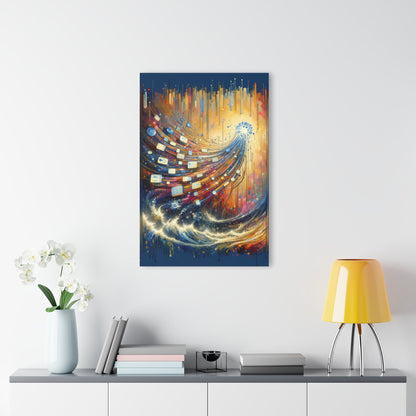 Digital Tapestry Weaving Acrylic Prints (French Cleat Hanging) - ATUH.ART
