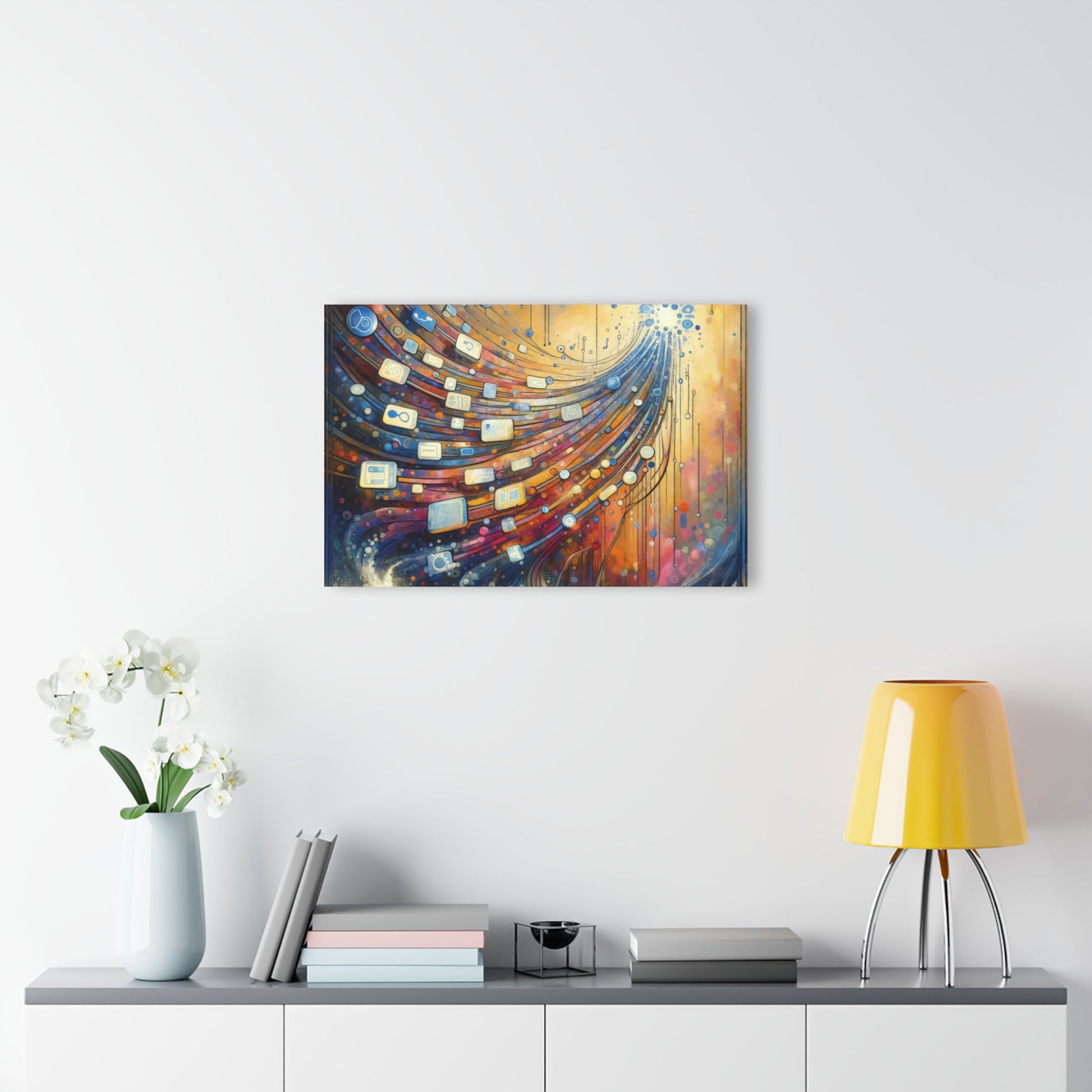 Digital Tapestry Weaving Acrylic Prints (French Cleat Hanging) - ATUH.ART
