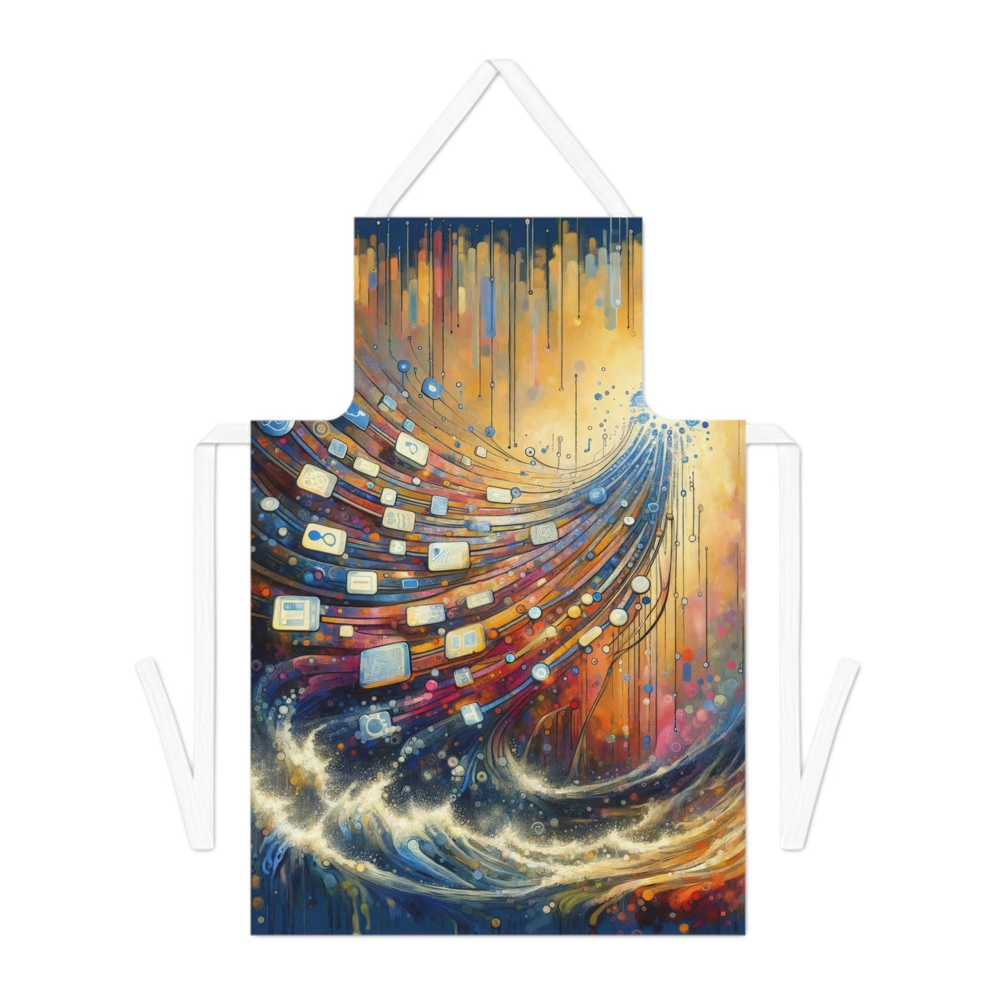 Digital Tapestry Weaving Adult Apron (AOP) - ATUH.ART