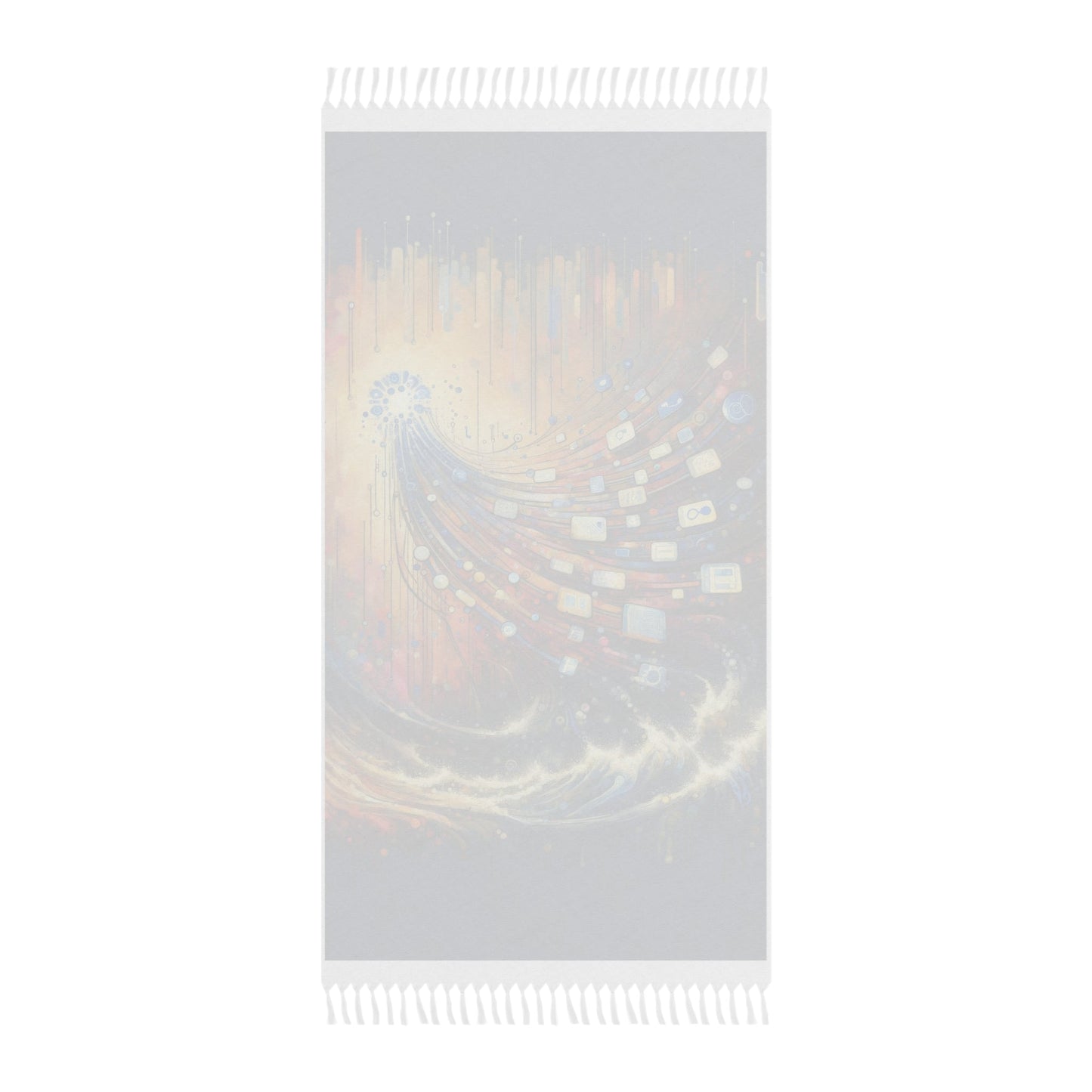 Digital Tapestry Weaving Boho Beach Cloth - ATUH.ART