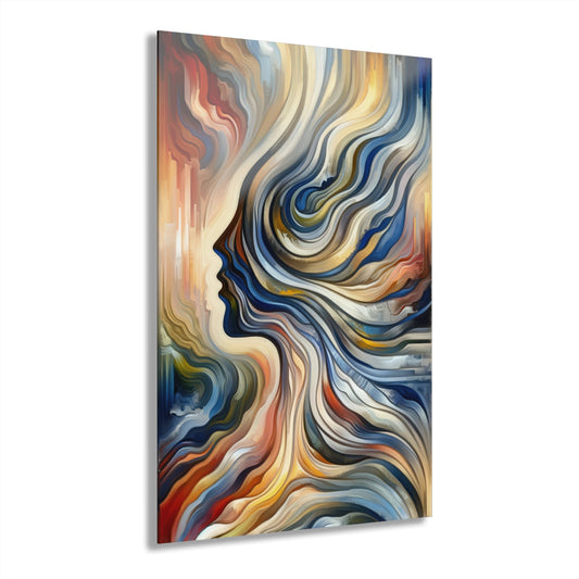 Diplomatic Emotional Currents Acrylic Prints (French Cleat Hanging) - ATUH.ART