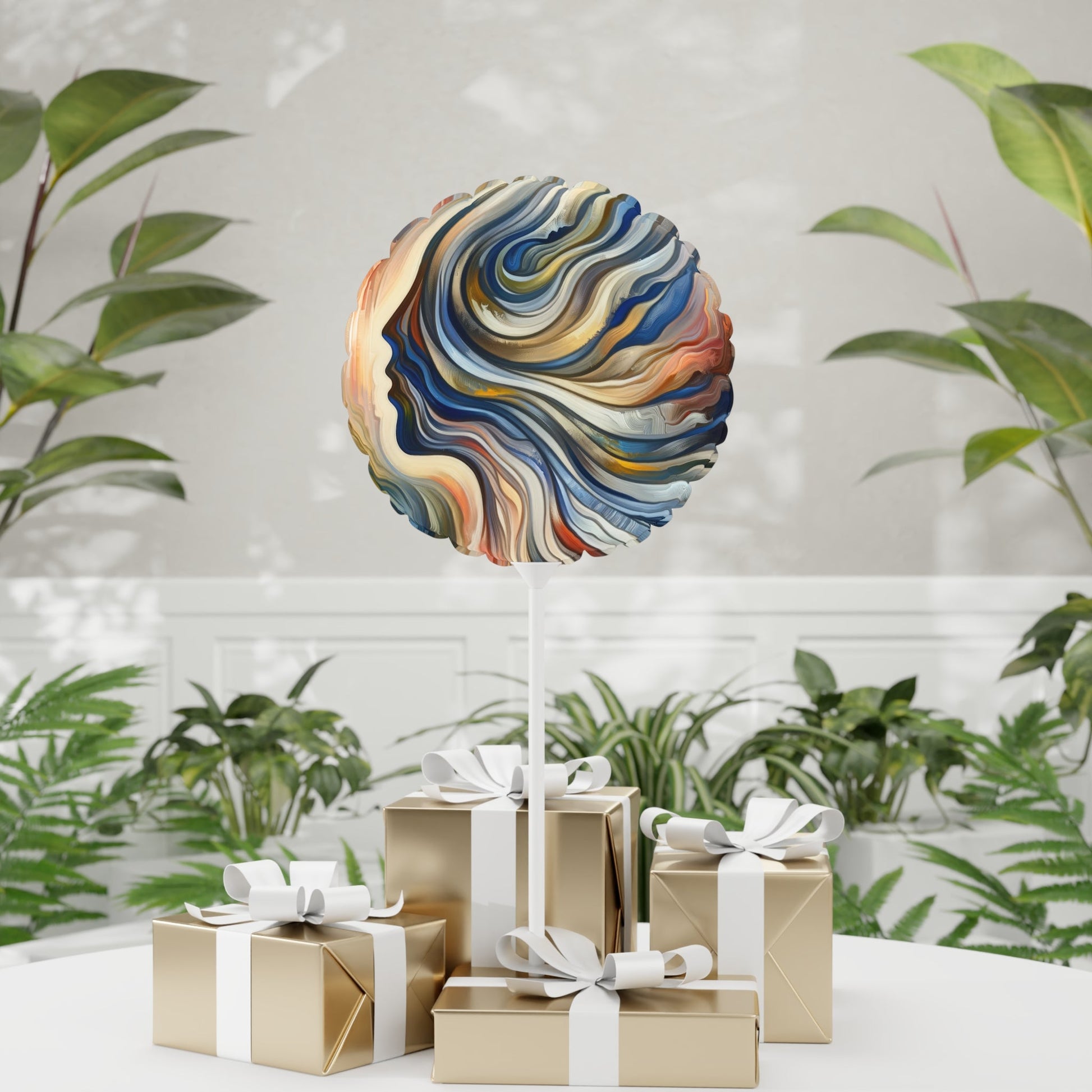Diplomatic Emotional Currents Balloon (Round and Heart-shaped), 11" - ATUH.ART
