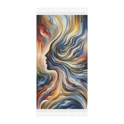 Diplomatic Emotional Currents Boho Beach Cloth - ATUH.ART