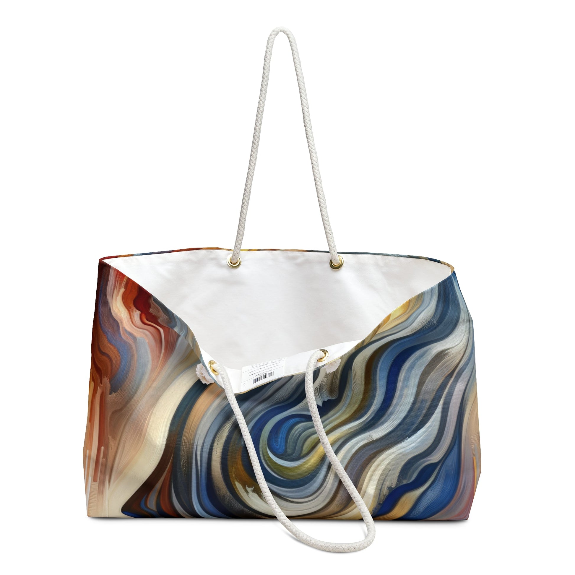 Diplomatic Emotional Currents Weekender Bag - ATUH.ART