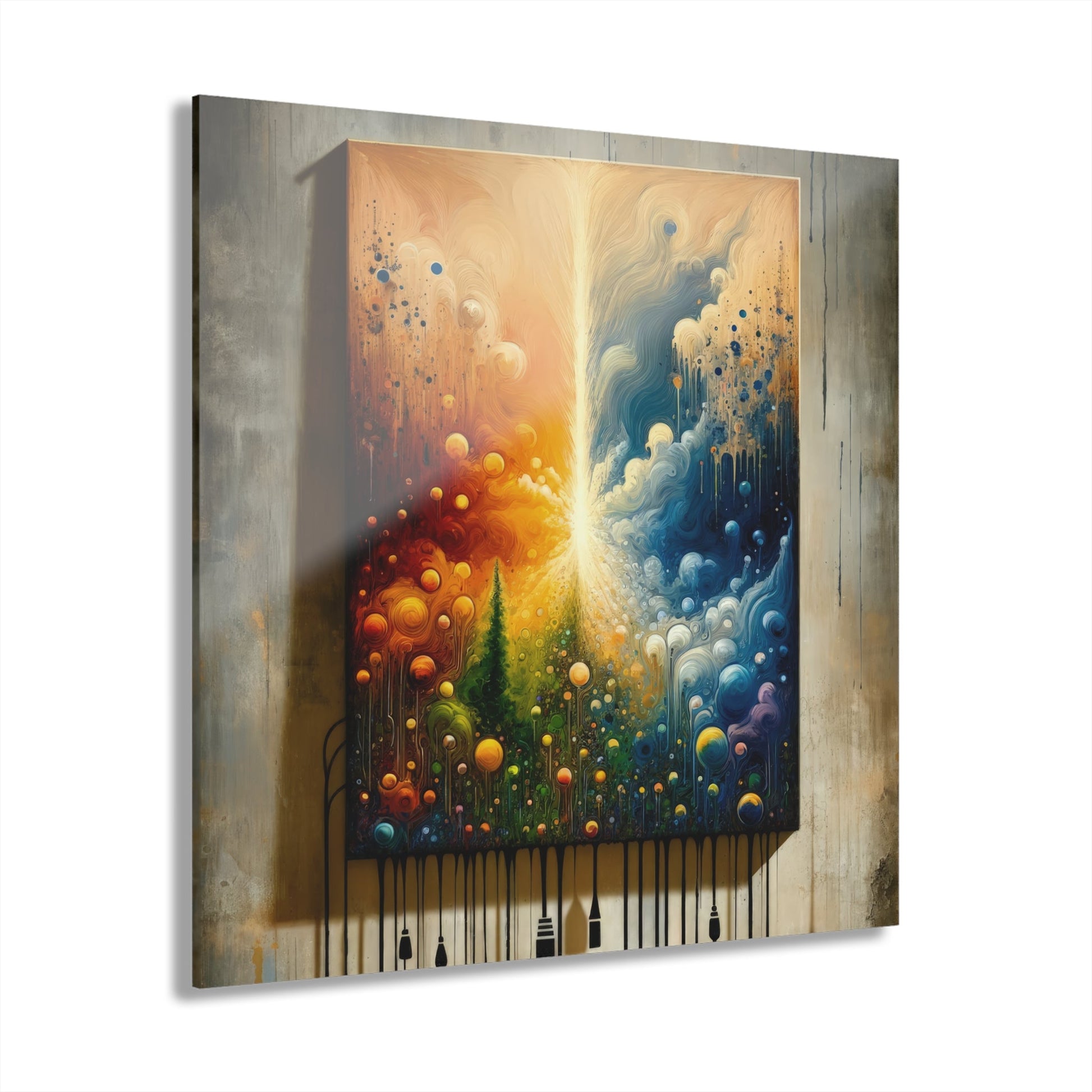 Disconnecting Harmonious Reconnection Acrylic Prints (French Cleat Hanging) - ATUH.ART
