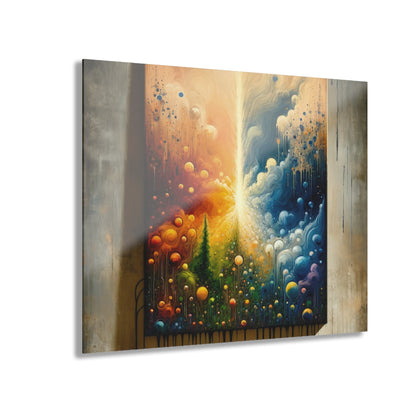 Disconnecting Harmonious Reconnection Acrylic Prints (French Cleat Hanging) - ATUH.ART