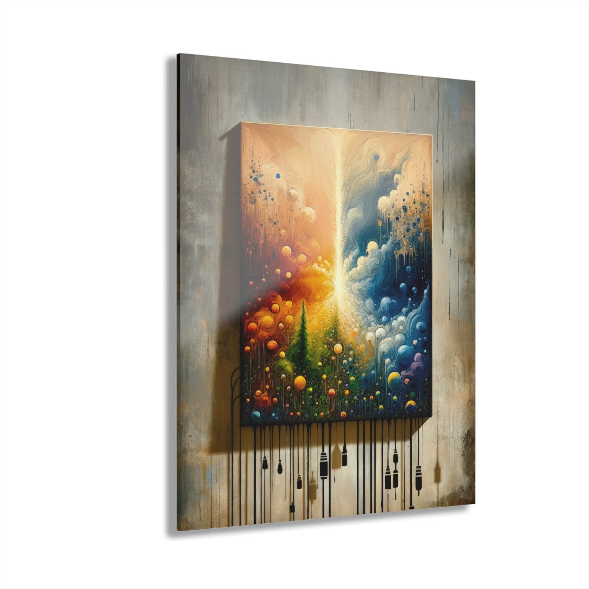 Disconnecting Harmonious Reconnection Acrylic Prints (French Cleat Hanging) - ATUH.ART