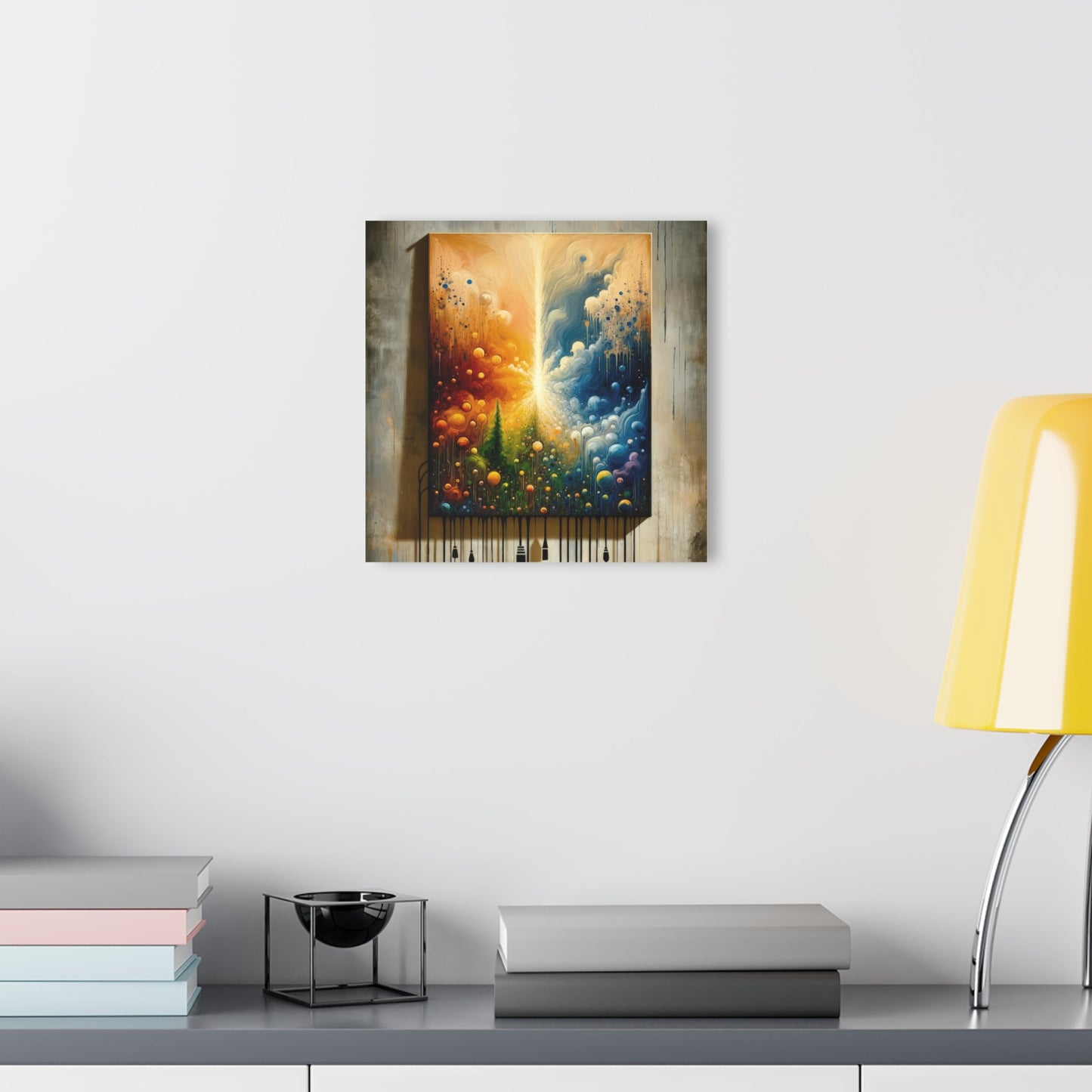 Disconnecting Harmonious Reconnection Acrylic Prints (French Cleat Hanging) - ATUH.ART