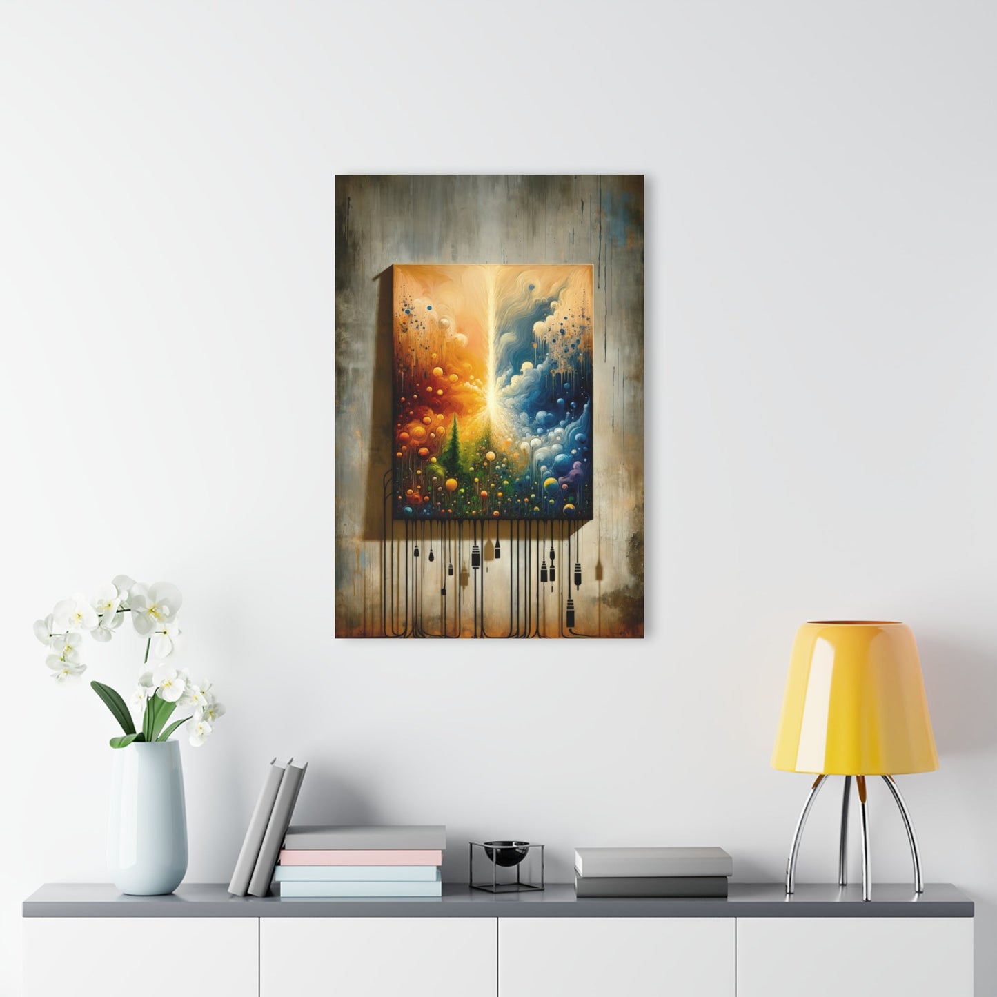 Disconnecting Harmonious Reconnection Acrylic Prints (French Cleat Hanging) - ATUH.ART