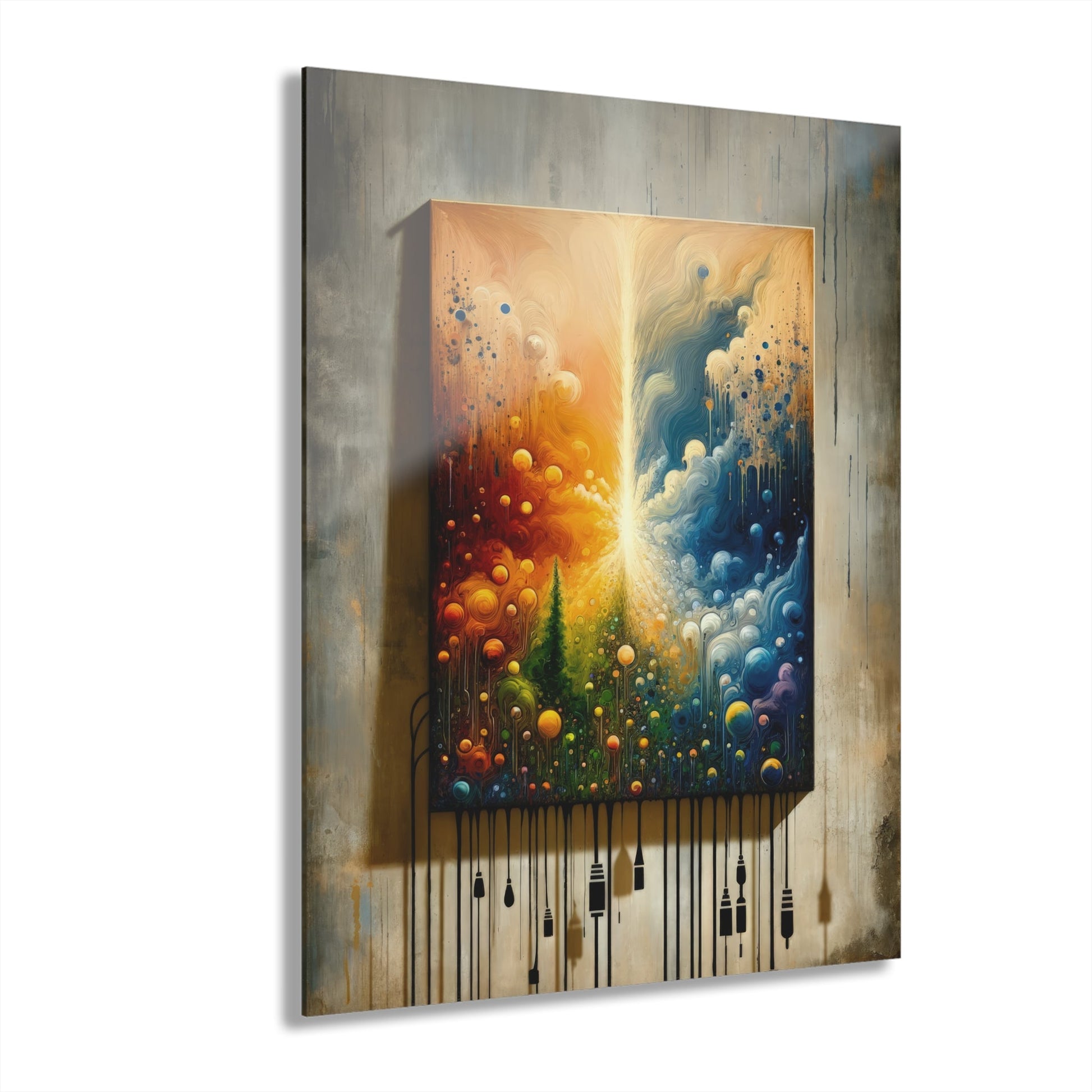 Disconnecting Harmonious Reconnection Acrylic Prints (French Cleat Hanging) - ATUH.ART