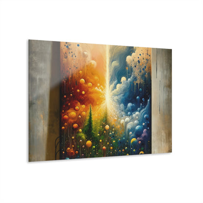Disconnecting Harmonious Reconnection Acrylic Prints (French Cleat Hanging) - ATUH.ART