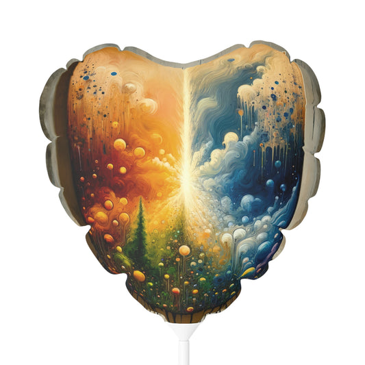 Disconnecting Harmonious Reconnection Balloon (Round and Heart-shaped), 11" - ATUH.ART