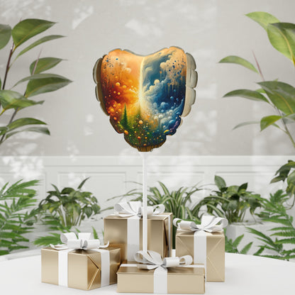 Disconnecting Harmonious Reconnection Balloon (Round and Heart-shaped), 11" - ATUH.ART