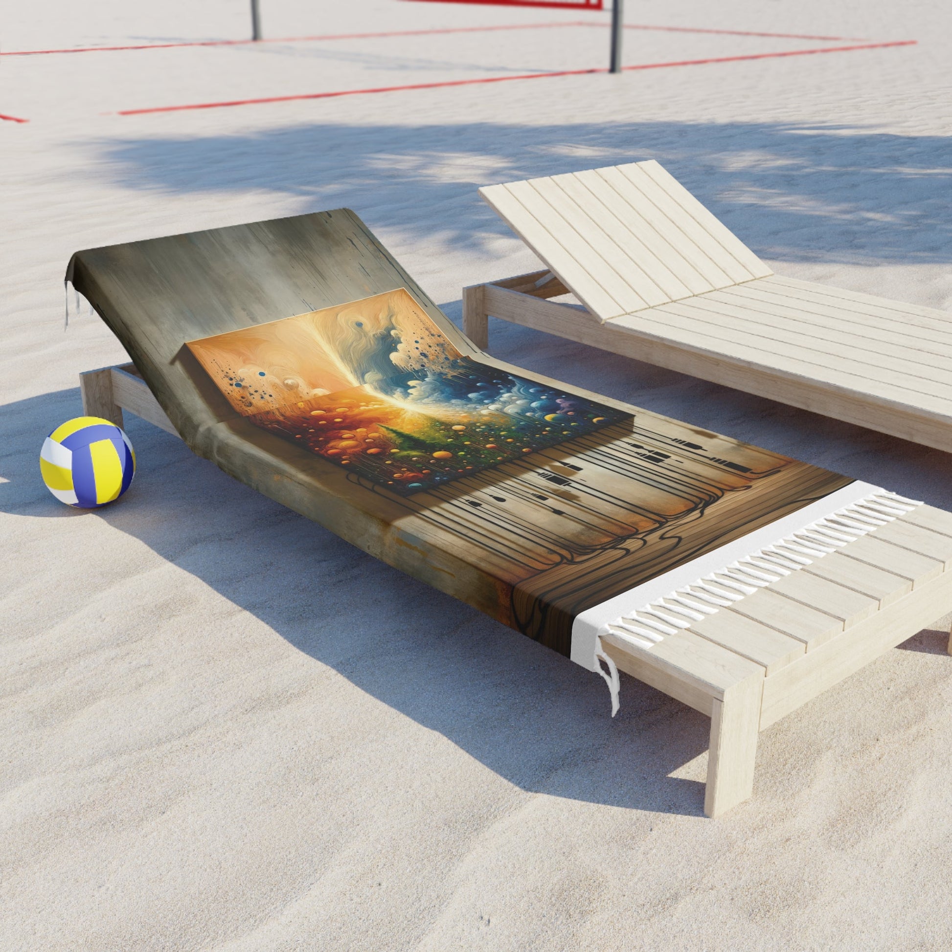 Disconnecting Harmonious Reconnection Boho Beach Cloth - ATUH.ART