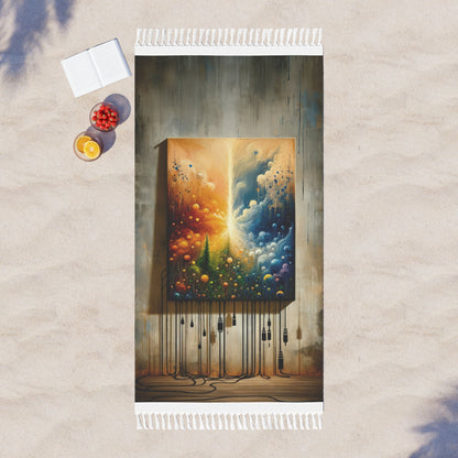 Disconnecting Harmonious Reconnection Boho Beach Cloth - ATUH.ART