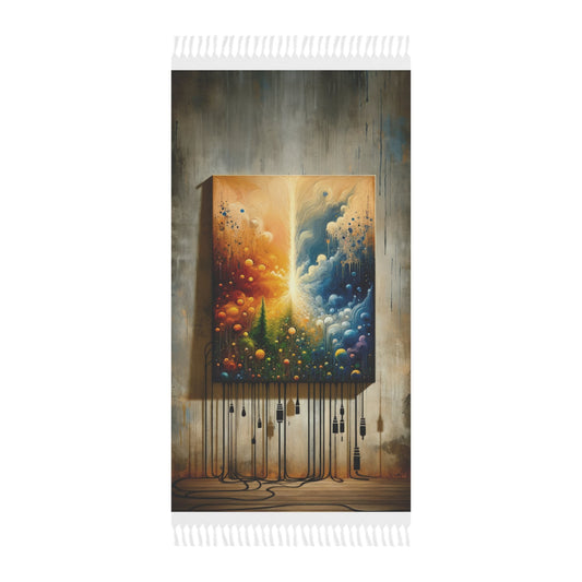 Disconnecting Harmonious Reconnection Boho Beach Cloth - ATUH.ART
