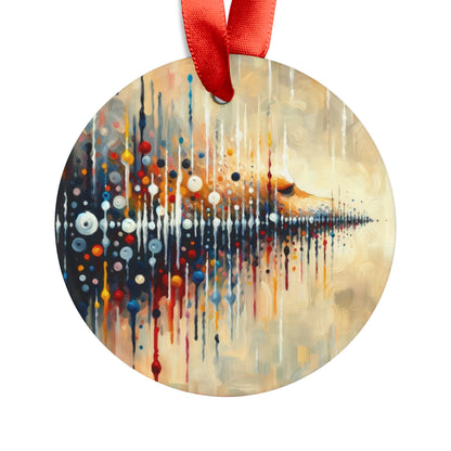 Distant Barking Echoes Acrylic Ornament with Ribbon - ATUH.ART