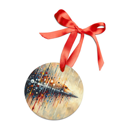 Distant Barking Echoes Acrylic Ornament with Ribbon - ATUH.ART