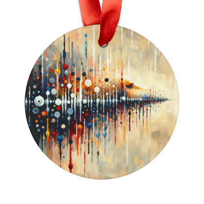 Distant Barking Echoes Acrylic Ornament with Ribbon - ATUH.ART