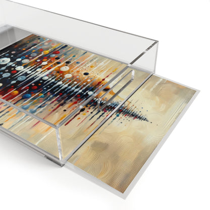 Distant Barking Echoes Acrylic Serving Tray - ATUH.ART