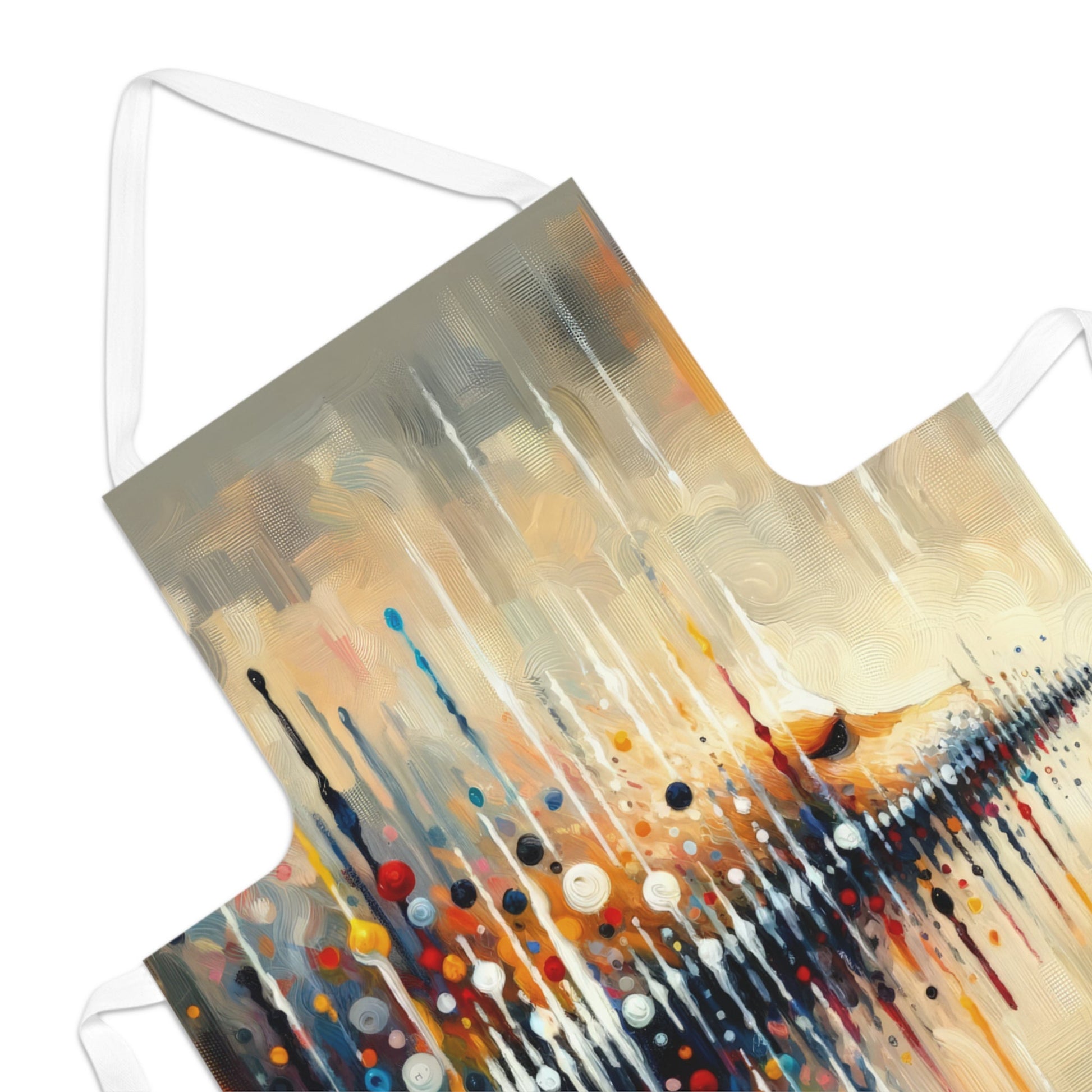 Distant Barking Echoes Adult Apron (AOP) - ATUH.ART