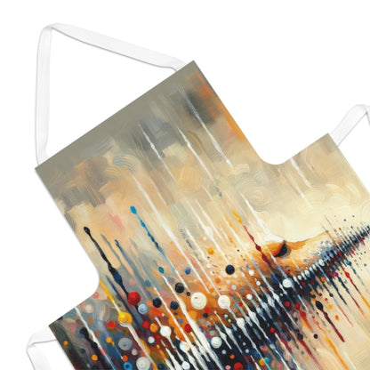 Distant Barking Echoes Adult Apron (AOP) - ATUH.ART