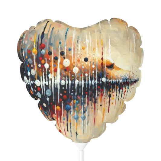 Distant Barking Echoes Balloon (Round and Heart-shaped), 11" - ATUH.ART