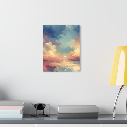 Dusky Sky Glow Acrylic Prints (French Cleat Hanging) - ATUH.ART