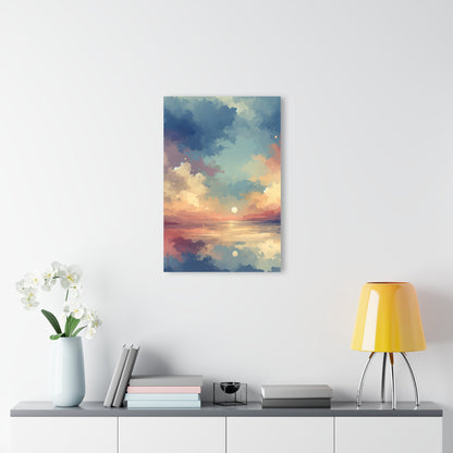 Dusky Sky Glow Acrylic Prints (French Cleat Hanging) - ATUH.ART