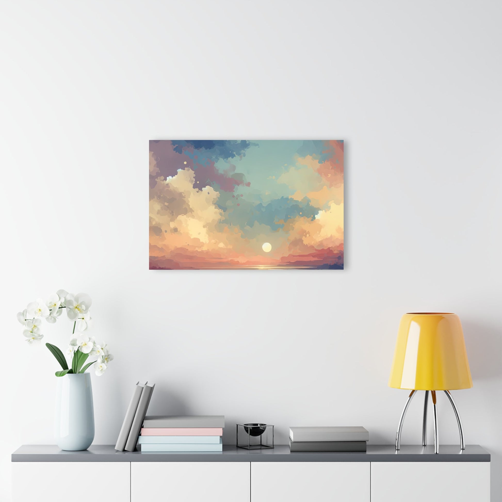Dusky Sky Glow Acrylic Prints (French Cleat Hanging) - ATUH.ART