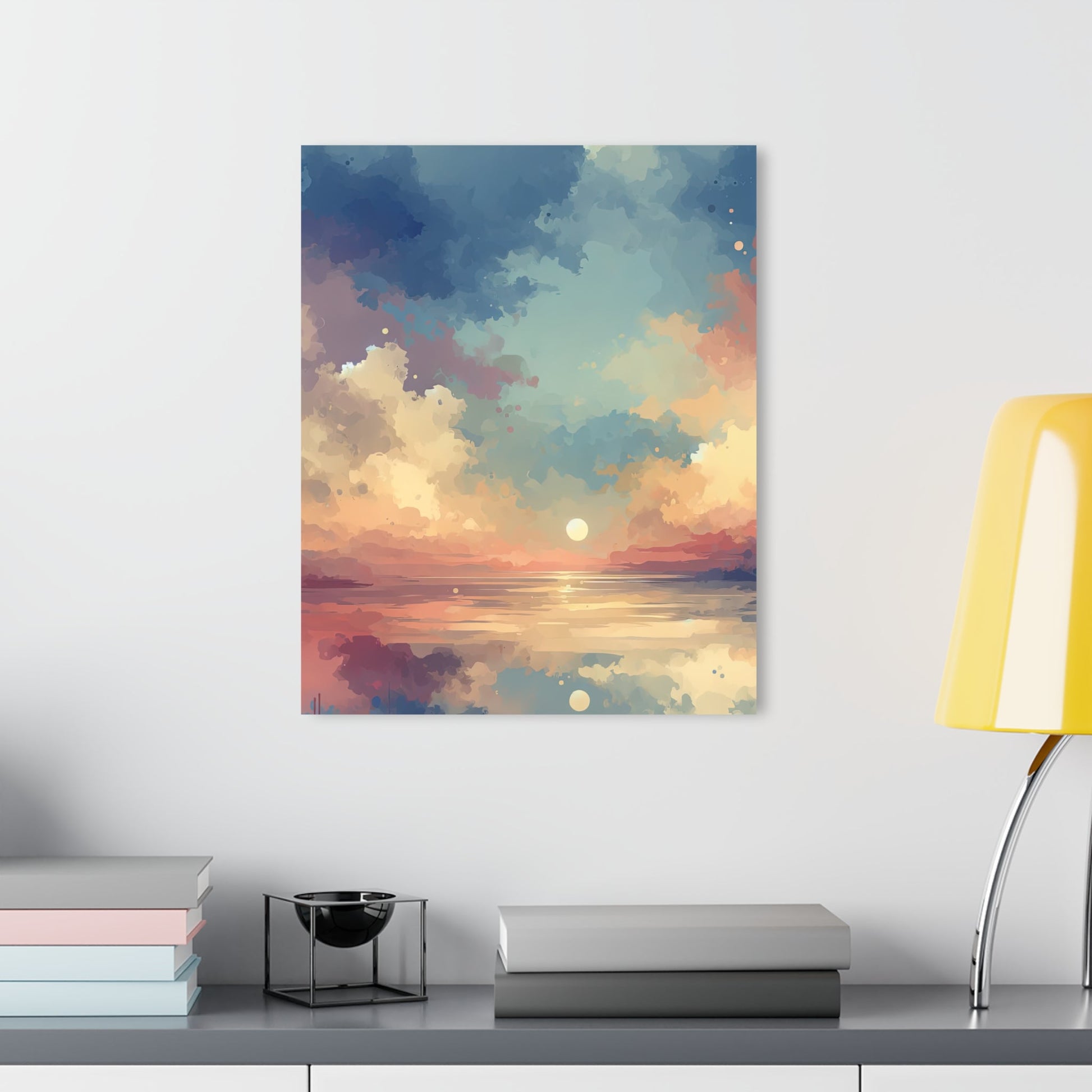 Dusky Sky Glow Acrylic Prints (French Cleat Hanging) - ATUH.ART