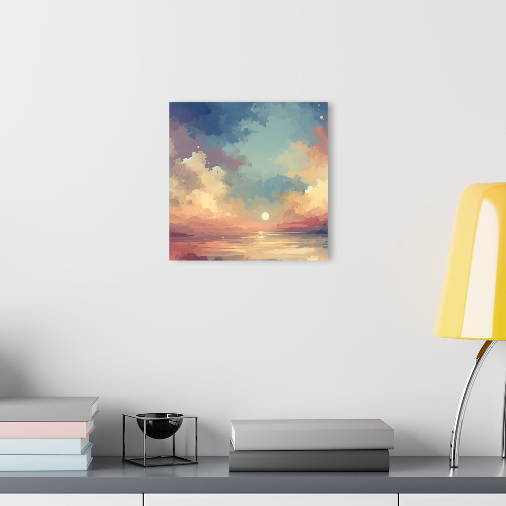 Dusky Sky Glow Acrylic Prints (French Cleat Hanging) - ATUH.ART