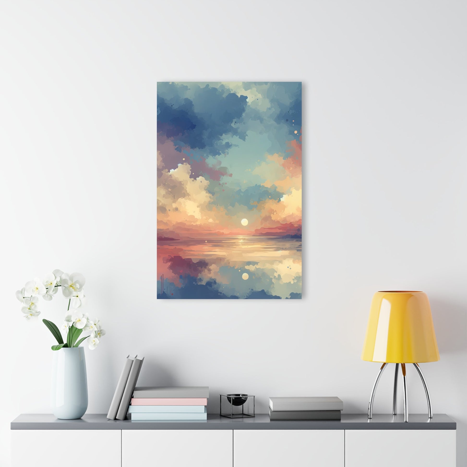 Dusky Sky Glow Acrylic Prints (French Cleat Hanging) - ATUH.ART
