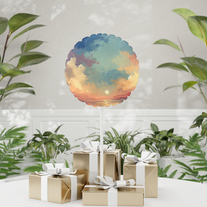 Dusky Sky Glow Balloon (Round and Heart-shaped), 11" - ATUH.ART