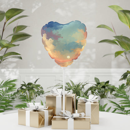 Dusky Sky Glow Balloon (Round and Heart-shaped), 11" - ATUH.ART