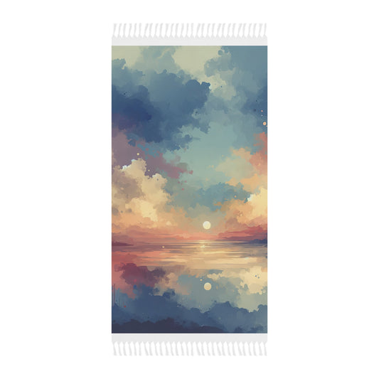 Dusky Sky Glow Boho Beach Cloth - ATUH.ART