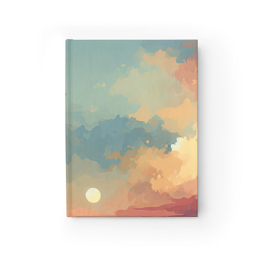 Dusky Sky Glow Journal - Blank - ATUH.ART