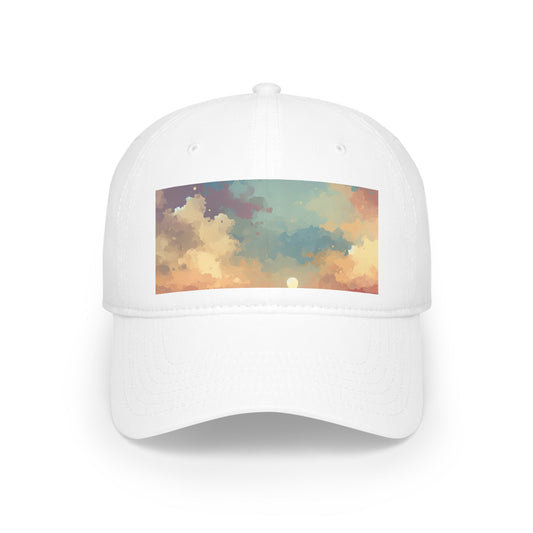 Dusky Sky Glow Low Profile Baseball Cap - ATUH.ART