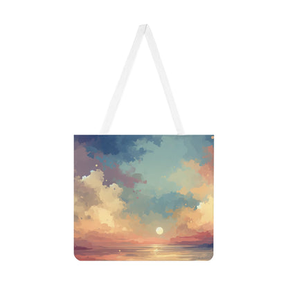 Dusky Sky Glow Shoulder Tote Bag (AOP) - ATUH.ART