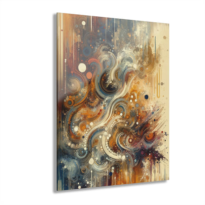 Dynamic Cultural Mosaic Acrylic Prints (French Cleat Hanging) - ATUH.ART