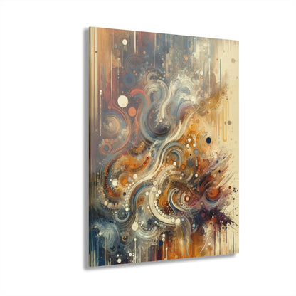Dynamic Cultural Mosaic Acrylic Prints (French Cleat Hanging) - ATUH.ART