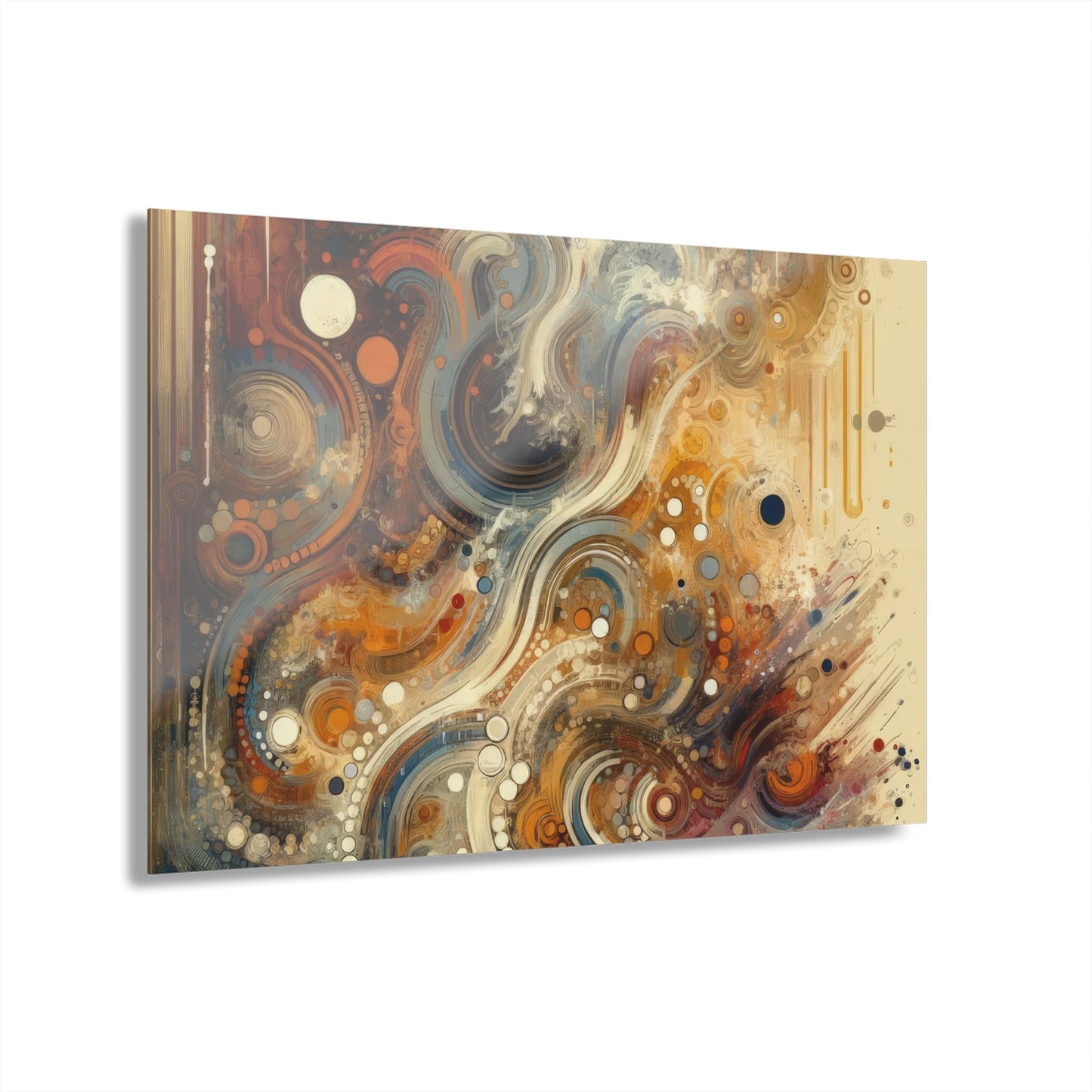 Dynamic Cultural Mosaic Acrylic Prints (French Cleat Hanging) - ATUH.ART