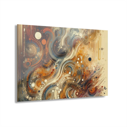 Dynamic Cultural Mosaic Acrylic Prints (French Cleat Hanging) - ATUH.ART